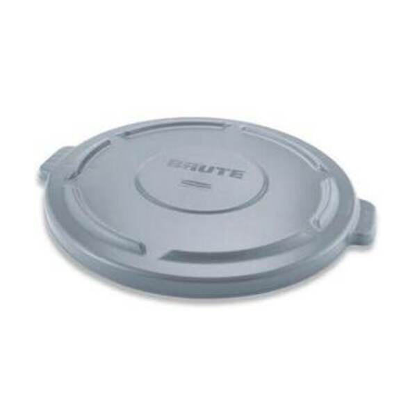 RUBBERMAID 44G RND FLT LID - GREY