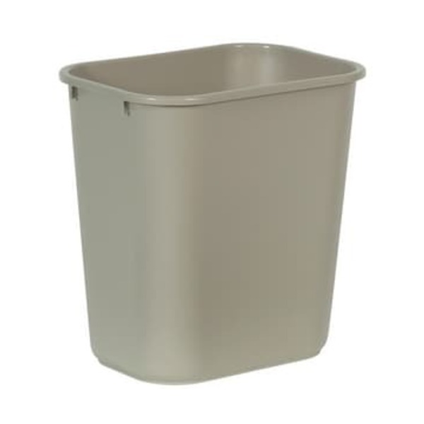 RUBBERMAID 7G SOFT MLD PLAS WST BSKT BEIG
