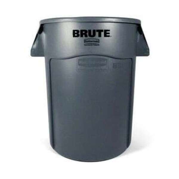 RUBBERMAID 44G *BRUTE CONT W/O LID HD USE GRAY