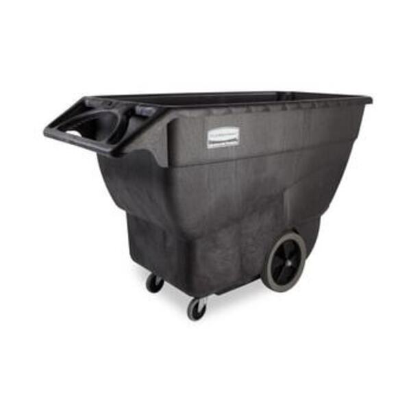 RUBBERMAID 600 LB CAPA OPEN TOP TRUCK BLAC