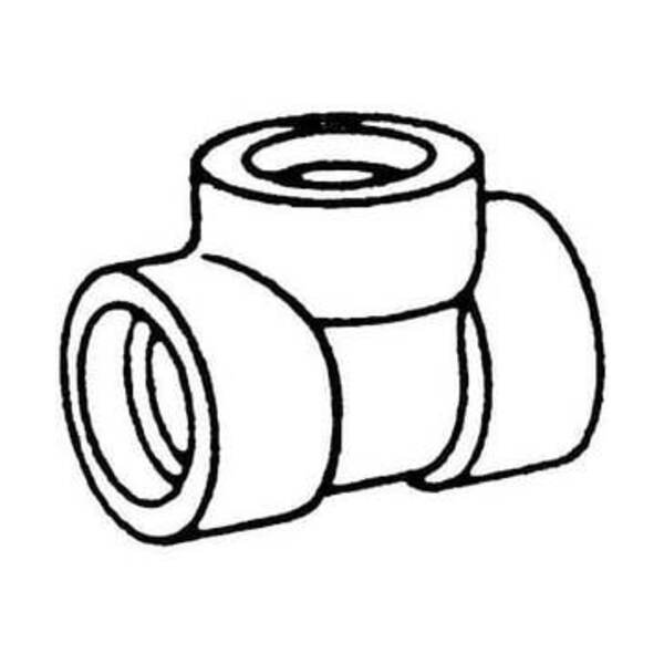 DOMESTIC MANUFACTURERS 1-1/4 FS 3000# SW TEE