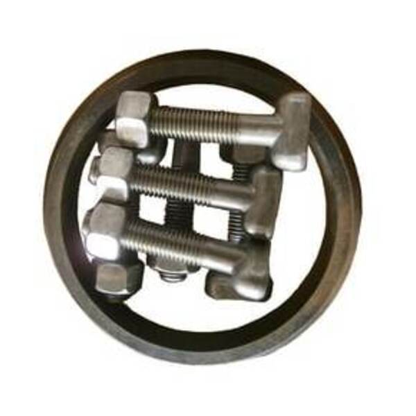 PROSELECT 6 in. Low Alloy Steel and Rubber Mechanical Joint Accessory Pack