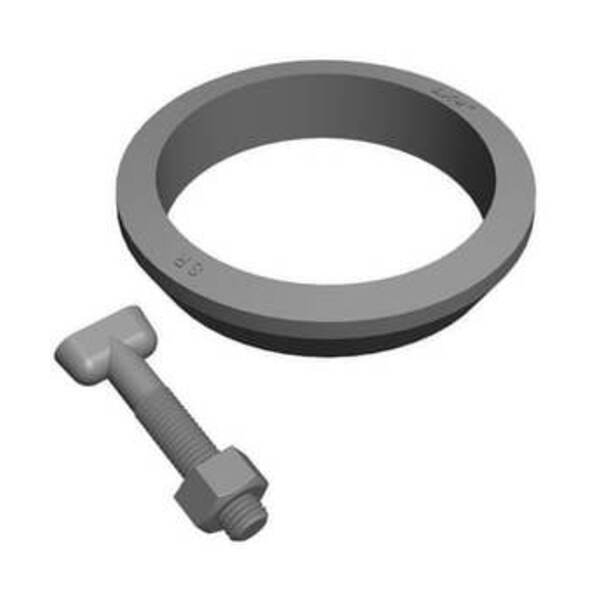 PROSELECT 8 in. Low Alloy Steel and Rubber Mechanical Joint Accessory Pack