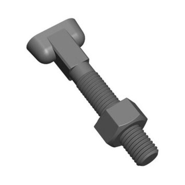 PROSELECT 4-7/8 in. Low Alloy Steel Bolt and Nut