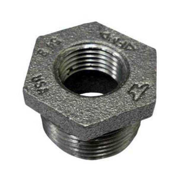 DOMESTIC MANUFACTURERS 3/4X1/2 BLK MI HEX BUSH