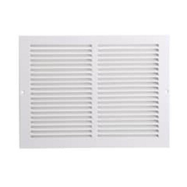 PROSELECT 30 x 8 in. Residential 1-way Return Grille in White Steel