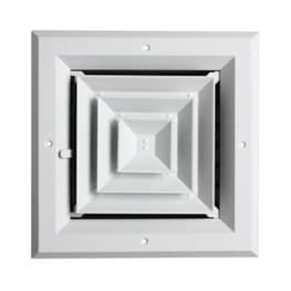 PROSELECT 6X6 ALUM 4WAY CEIL DIFF WHIT