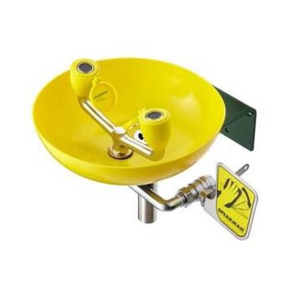 SPEAKMAN EYEWASH WM YELL PLAS BOWL 3.6 GPM