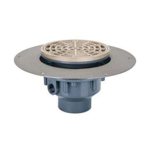 SIOUX CHIEF MFG CO INC DRN WD DECK 2 PVC W/NIK R&S R