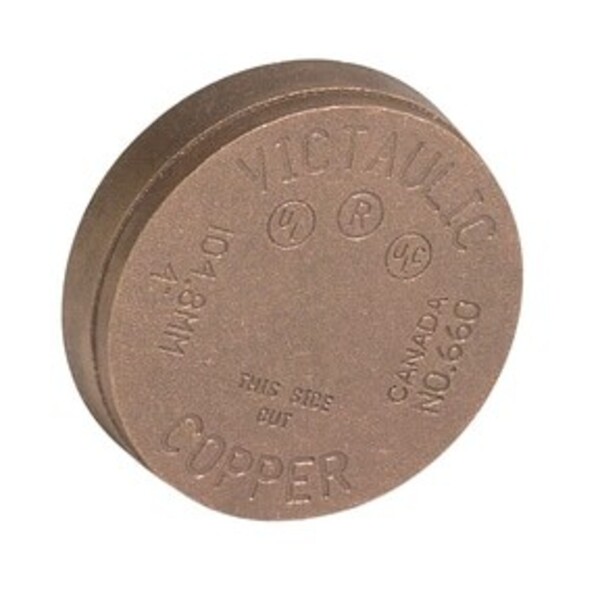 VICTAULIC 4 COP GRV CAP 660