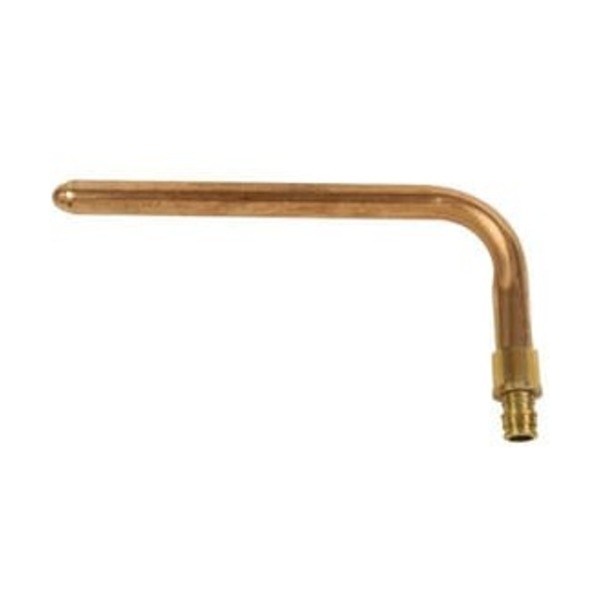 UPONOR LF 3-1/2X8 PROPEX COP STUB ELL 1/2