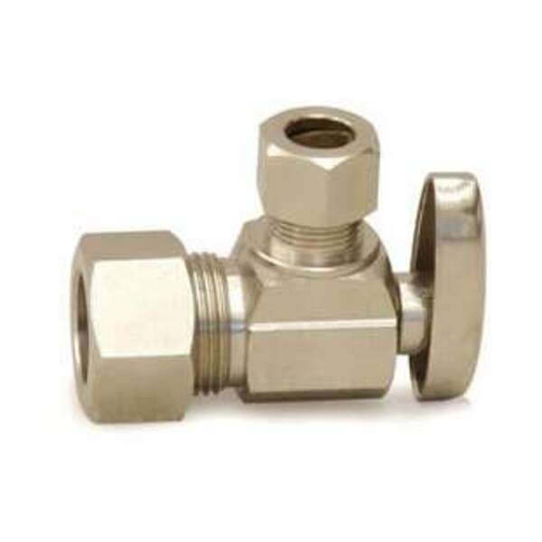 UPONOR LF 1/2 PEX COMP ANG ST VLV