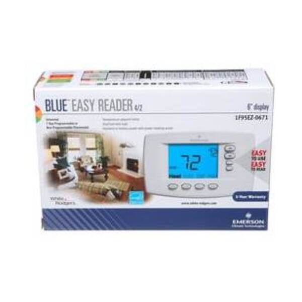 WHITE RODGERS EMERSON BLUE EASY READER UNIV