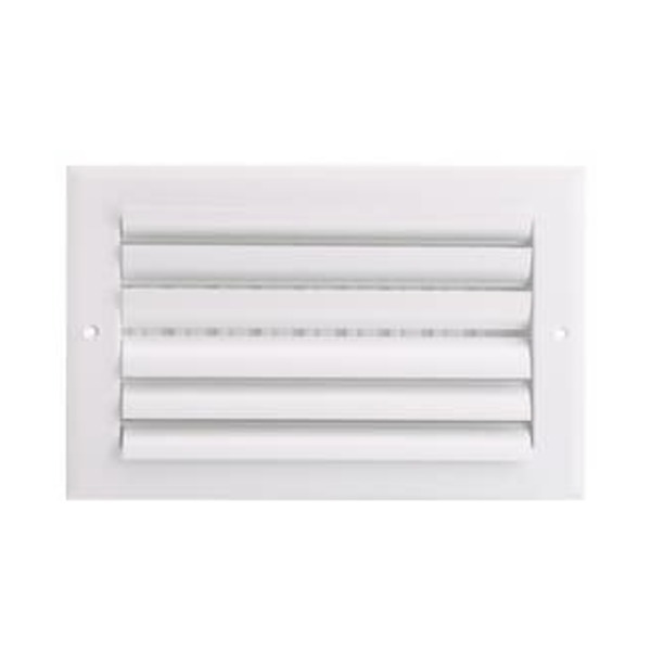 PROSELECT 10 x 10 in. Residential Ceiling & Sidewall Register in White 2-way Aluminum