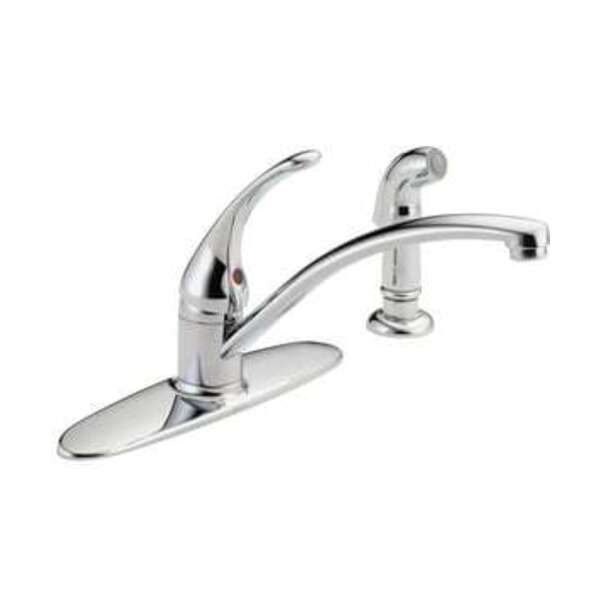 DELTA CCY LF 1.8 GPM 1HDL KITC FCT W/SPRY