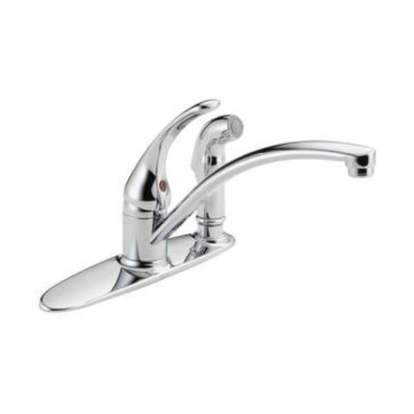 DELTA CCY LF 1.8 GPM SGL HDL KIT W/ SPRY