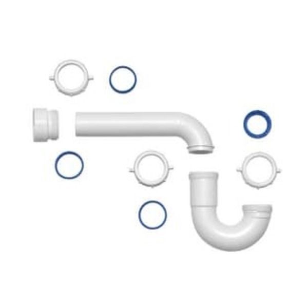 DEARBORN 1-1/2 P TRAP BAGGED W/ BLUE WSHR