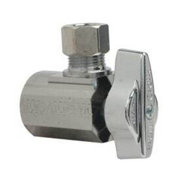 BRASSCRAFT LF 1/2 FIP X 3/8 COMP QT ANG ST CP