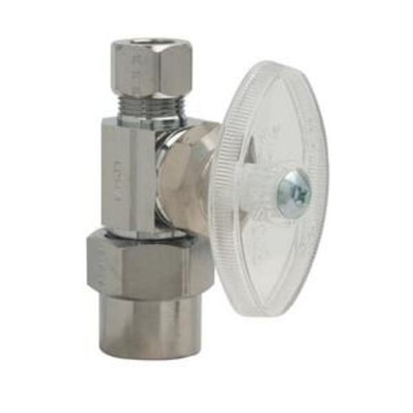 BRASSCRAFT LF CP 1/2 CPVC X 3/8 COMP STRT ST