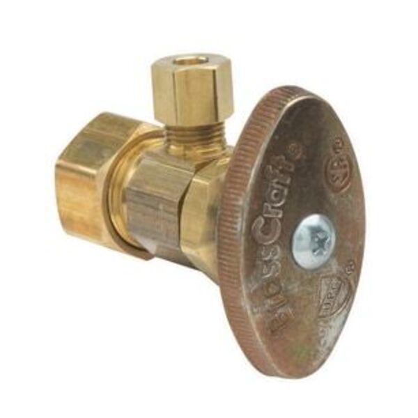 BRASSCRAFT LF 1/2 COMP X 1/4 OD ANG ST RB