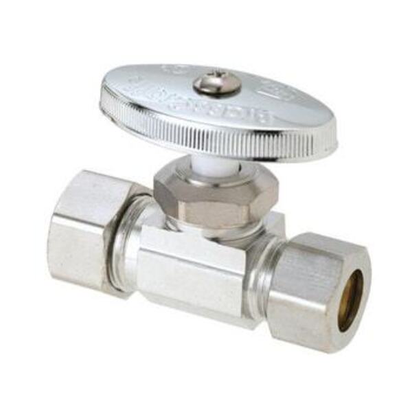 BRASSCRAFT LF 1/2 COMP X 1/2 COMP STRT ST CP