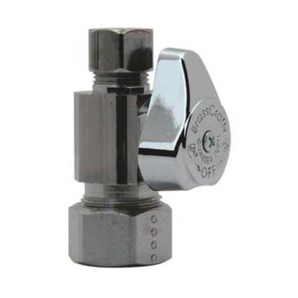 BRASSCRAFT LF 1/2 COMP X 3/8 COMP QT STRT ST