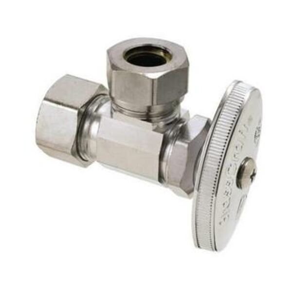 BRASSCRAFT LF 1/2 COMP X 1/2 SJ ANG ST CP