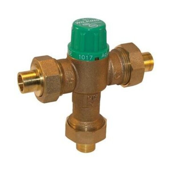 WILKINS LF 1/2 TSTAT MIX VLV FNPT