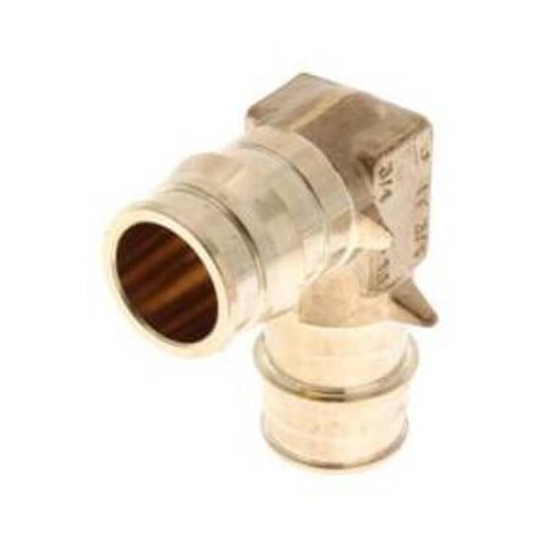 UPONOR LF 3/4 BRS PROPEX 90 ELL