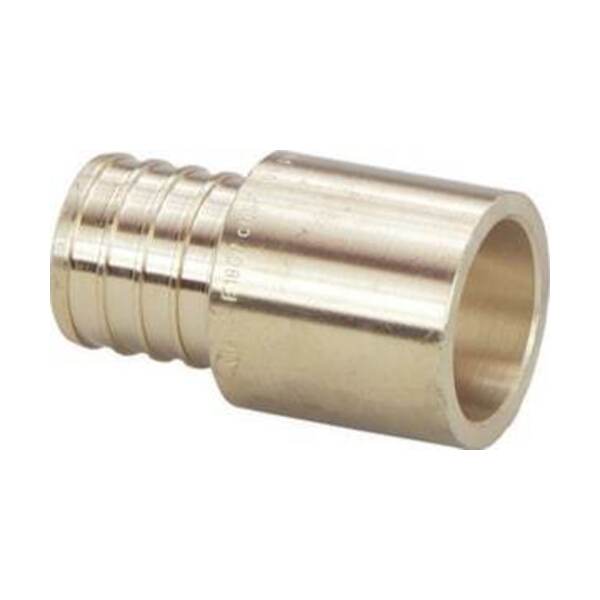 VIEGA LF 1X1 OR 3/4 BRS CRMP COP ADPT