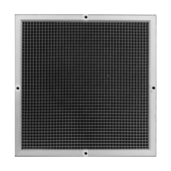 PROSELECT 10 x 10 in. Commercial Egg Crate Return Grille in White Aluminum