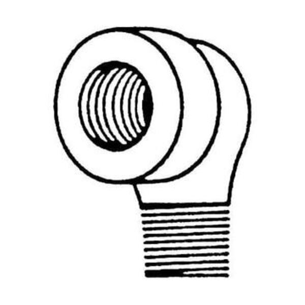 DOMESTIC MANUFACTURERS 1-1/4 FS 3000# THRD ST 90 ELL