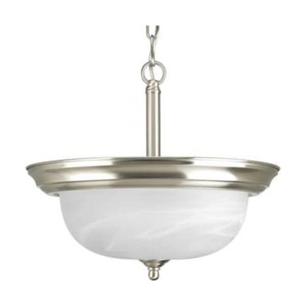 PROGRESS BN 2 100W MED SEMI FLUSH