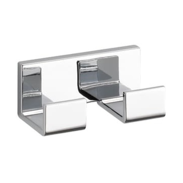 DELTA FOCUS DBL ROBE HOOK *VERO CP