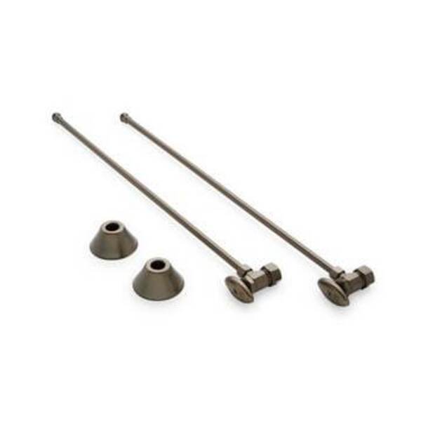 SIGNATURE HDWR 5/8 COMP X 3/8 SPLY KIT BN