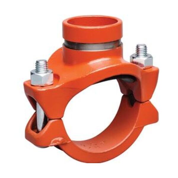 VICTAULIC 8X2 PTD GRV MECH TEE 920