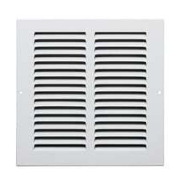 PROSELECT 10 x 10 in. Residential 1-way Return Grille in White Aluminum