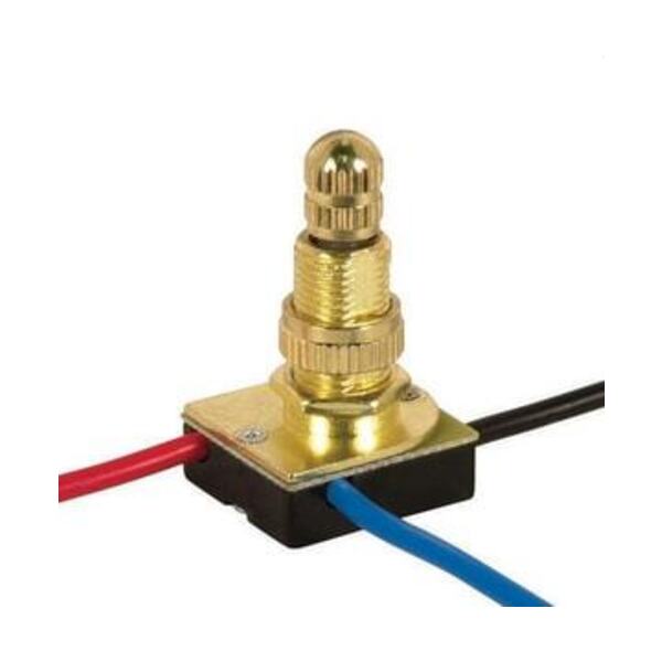 SATCO BRS FIN 3W ROT SWCH