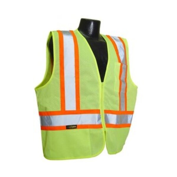 RADIANS MESH SAF VEST CL2 HVGR XLG