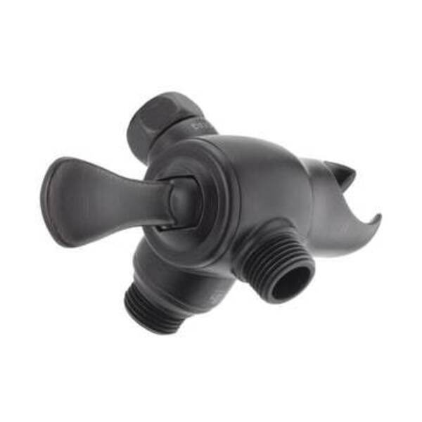 DELTA 3W SHWR ARM DIV W/ H/SHWR MNT VEBR