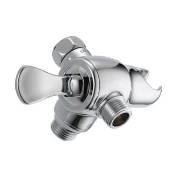 DELTA @ 3W SHWR ARM DIV W/ H/SHWR MNT CP