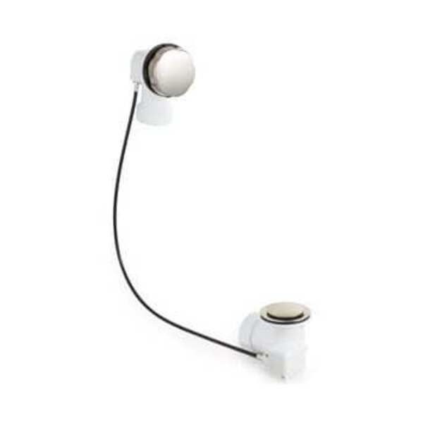 SIGNATURE HDWR 17-22 PVC CABLE DRAIN W/ TRIM BN