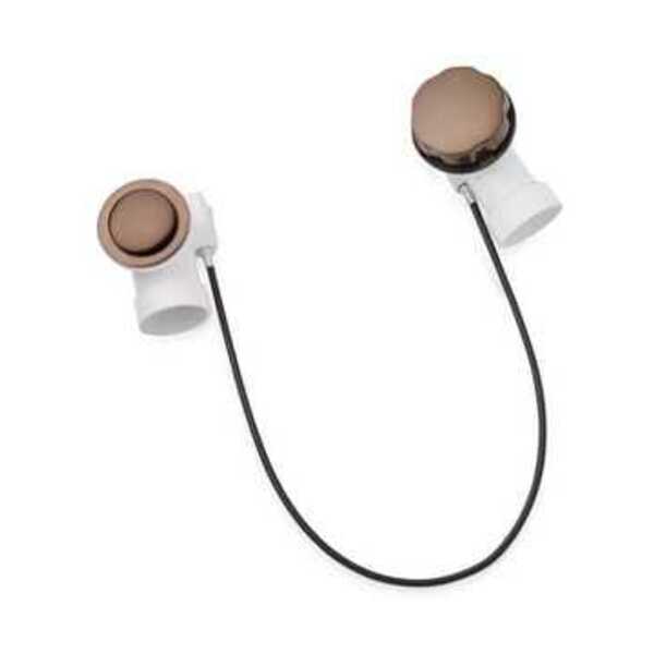 SIGNATURE HDWR 17-22 PVC CABLE DRAIN W/ TRIM ORB