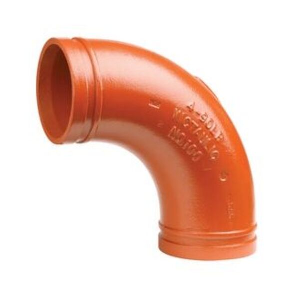 VICTAULIC 6 PTD GRV LR 90 ELL 100