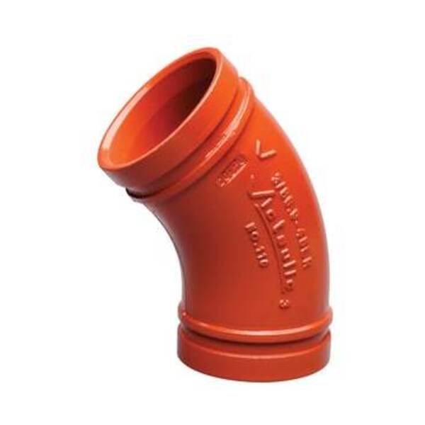 VICTAULIC 4 PTD GRV LR 45 ELL 110