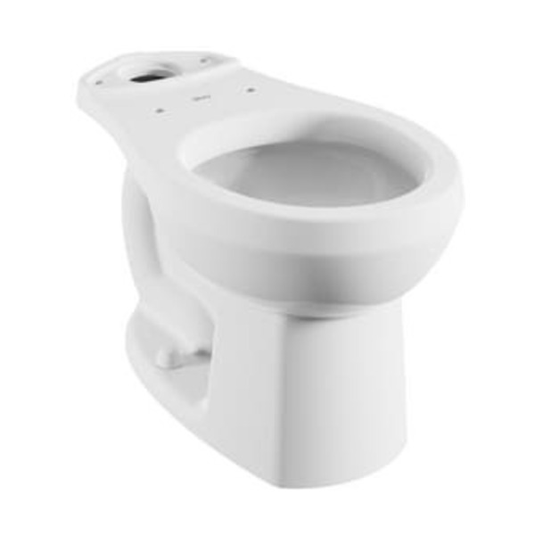AS AMERICA INC Round Toilet Bowl in White