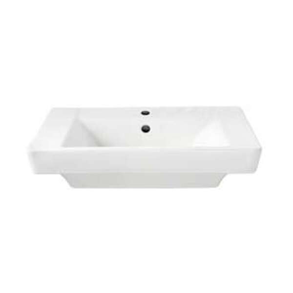 AMERICAN STANDARD 1H PED VC SINK WHIT