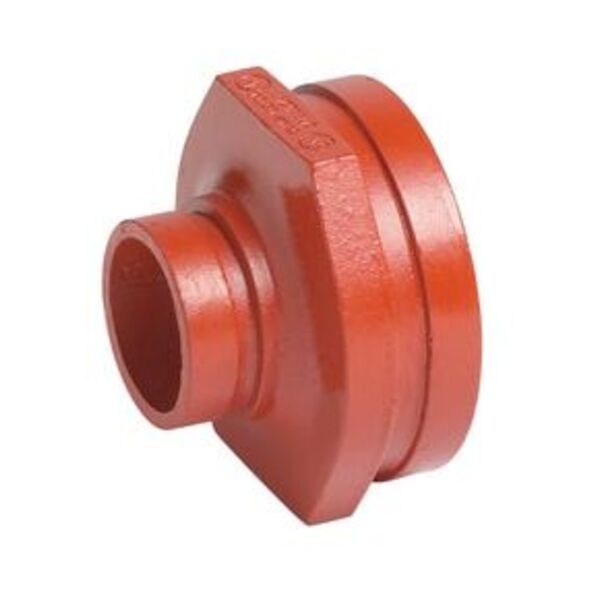 VICTAULIC 1-1/2X1-1/4 PTD GRV CONC RED 50