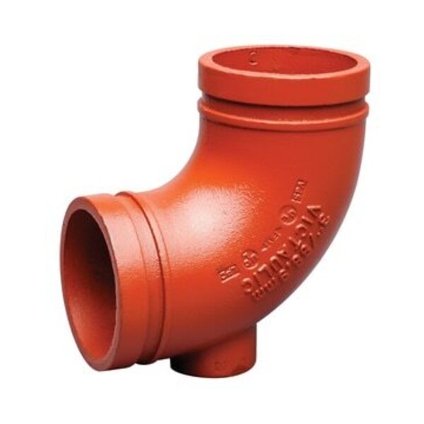 VICTAULIC 4 PTD F/LOCK DRN ELL 10