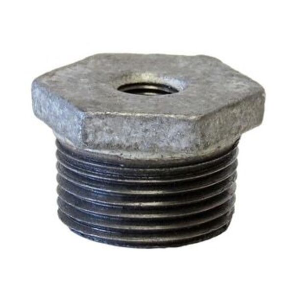 DOMESTIC MANUFACTURERS 1X3/4 GALV MI HEX BUSH